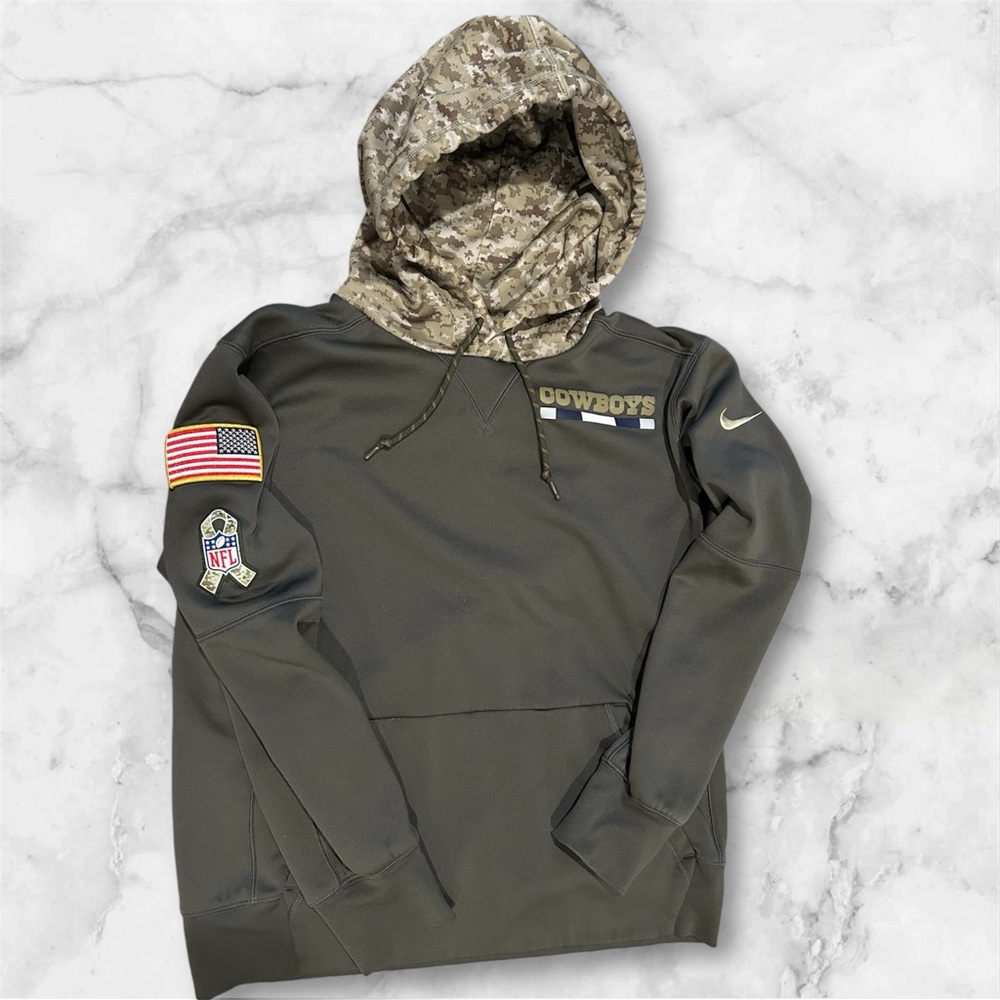 Nike Dallas Cowboys NFL Sideline Fleece Khaki